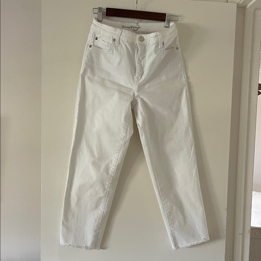 Tommy Bahama Women's Crisp White Ankle Jeans